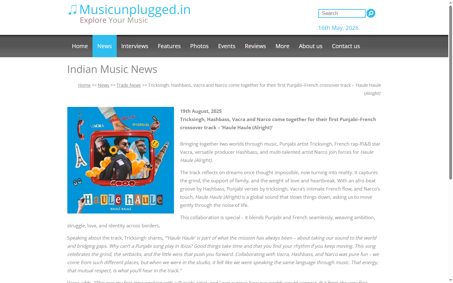 Music Unplugged